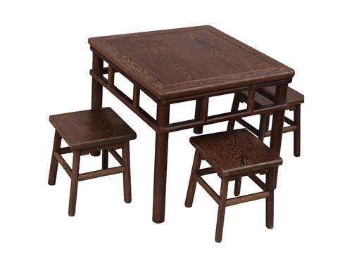 仿古紅木雞翅木家具 花梨木小方（fāng）桌 
