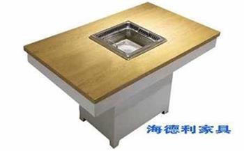 實木無（wú）煙寶火鍋桌