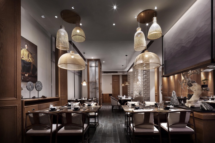 火鍋店餐廳空（kōng）間設計效果圖