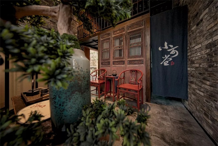 茶社（shè）空間設計（jì）效果圖