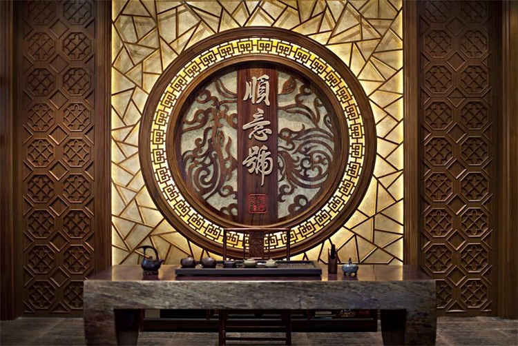 茶藝館空間設計效果（guǒ）圖