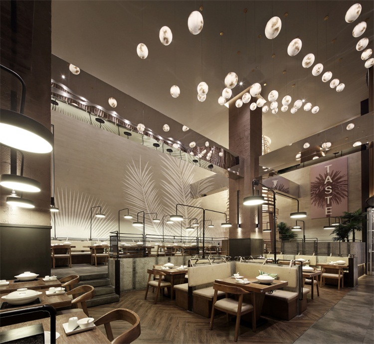 湯餐廳空間設計（jì）效果圖（tú）