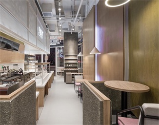 休閑餐（cān）廳——有茶深圳海上世界店茶飲店裝飾設計