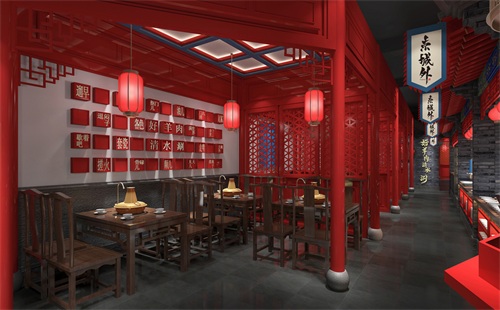 火鍋店空間裝修設計成中（zhōng）式風格要注意什麽?