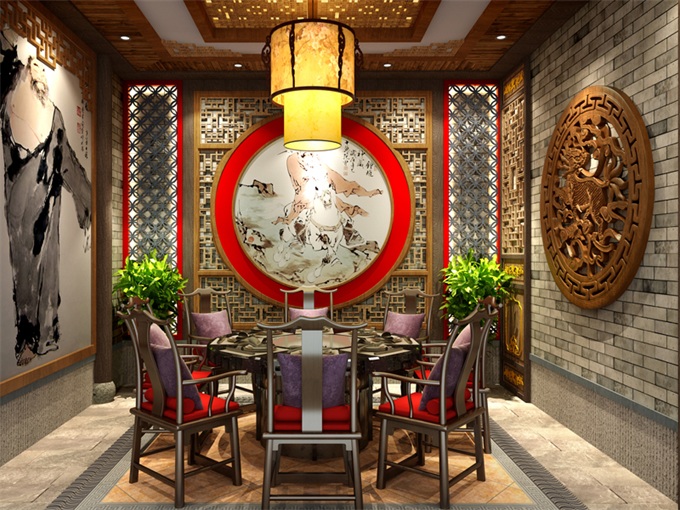 中式餐廳裝(zhuāng)飾設計