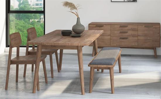 員工食（shí）堂實（shí）木桌椅家具