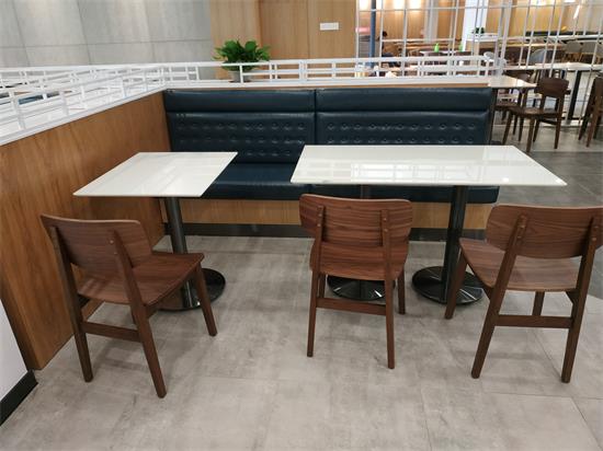 學校食堂(táng)桌椅_工廠食堂(táng)桌椅_快餐店大理石桌椅
