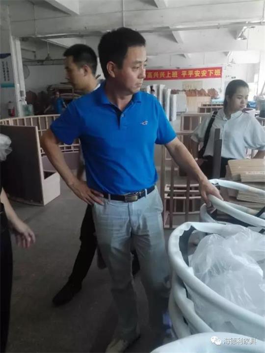 參(cān)觀海德利車間