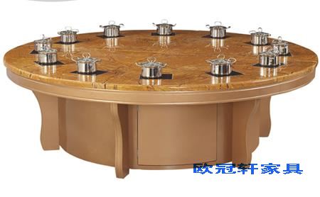 八人(rén)火鍋餐桌