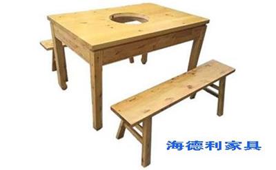 實(shí)木火鍋(guō)餐桌