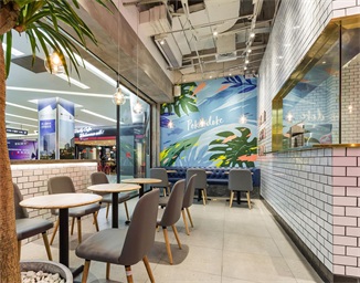 休閑餐廳——Poke-doke深圳福田（tián）店（diàn）餐（cān）飲商業（yè）空間設計