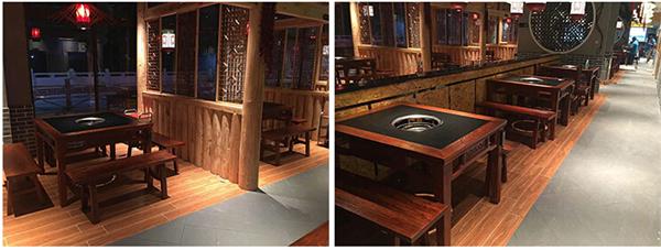 九肴(yáo)涮火鍋(guō)店火鍋桌